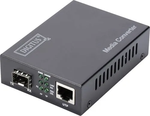 DIGITUS Medienkonverter - SFP Port, Gbit Ethernet