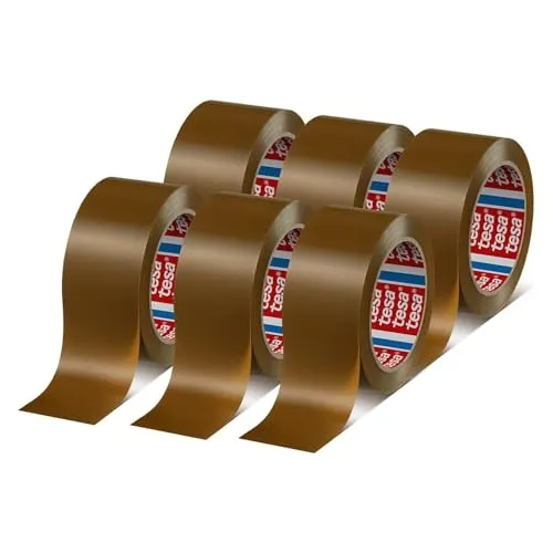 tesa tesapack 4124 PVC Paketband in braun von tesa
