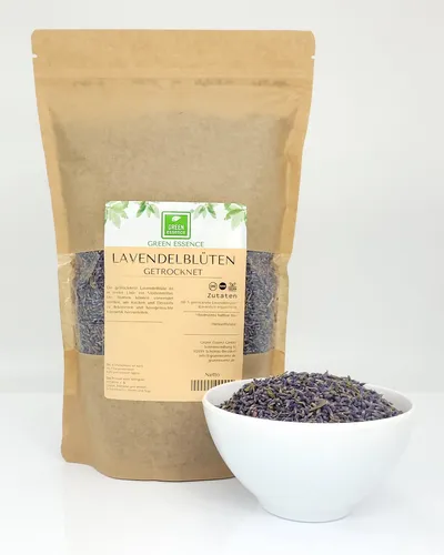 Lavendel getrocknete Blüten 500g für Lavendelsäckchen gegen Motten Lavendel Tee
