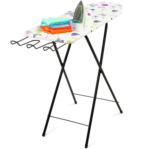 KADAX Bügelbrett, klappbarer Dampfbügeltisch 100,5 x 30 cm
