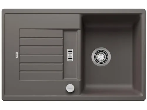 Blanco ZIA 45 S Spüle 780 x 500 mm vulkangrau in grau von BLANCO