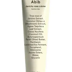 Abib Jericho Rose Crème Nutrition 75 ml - Tagescreme mit stark feuchtigkeitsspendender Formel, ideal für trockene Haut. Enthält Nährstoffe der Auferstehungspflanze für eine revitalisierte Haut.