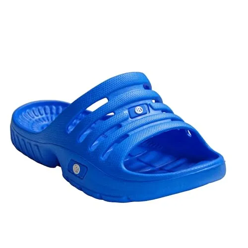 Rutscherlebnis Slipper für Kinder (blau, EU Schuhgrößensystem, Jugendliche, Numerisch, M, 34)