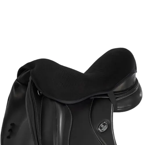 Acavallo Sitzkissen Gel Seat Saver Dressage 20mm Black - Sattelzeug mit innovativem Gel-Design für optimalen Sitzkomfort und Druckverteilung, ideal für Dressurreiter.