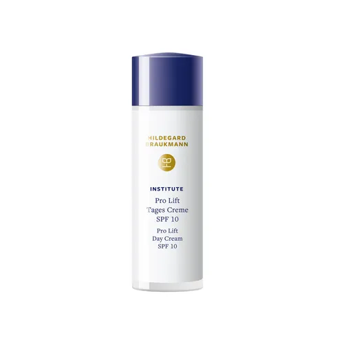 Hildegard Braukmann Pro Lift Tages Creme SPF10, 50ml - Anti-Falten Tagespflege mit SPF 10, ideal für trockene und empfindliche Haut, bietet Sonnenschutz und Tönungseffekt für eine strahlende Ausstrahlung.