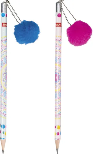Bleistift mit Bommel,