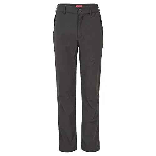 Craghoppers NL Pro Trouser - Trekkinghose grau Gr 40 Regular - Trekkinghose in Grau mit Insektenschutz. Ideal für Reisen und Outdoor-Aktivitäten. Komfortabler Stretch und UV-Schutz für unbeschwerte Abenteuer!