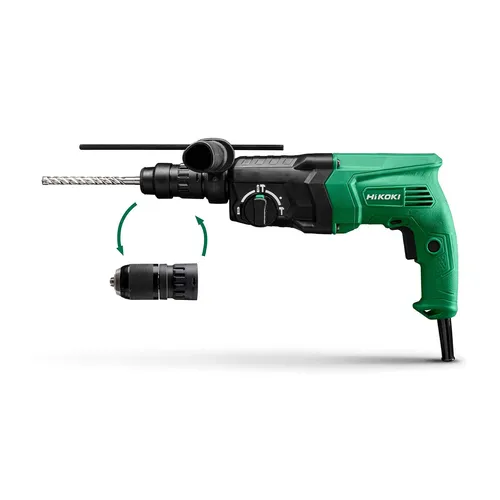 SDS+ Bohrhammer 730W 24mm, 2.7J - Bohrmaschine mit 730W Leistung und 2.7J Schlagkraft, ideal für professionelle Anwendungen und robuste Materialien.