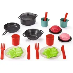 écoiffier Korbtasche mit Geschirr - ab 18 Monaten