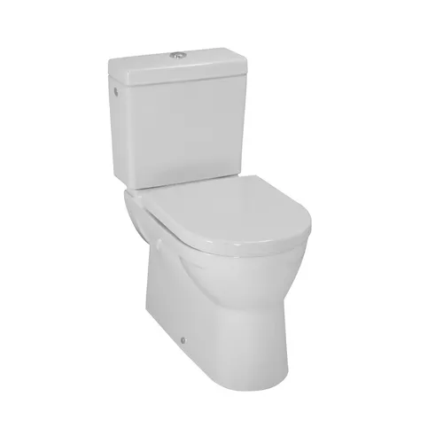 LAUFEN PRO Stand-Flachspül-WC - Hochwertiges Stand-WC mit waagrecht/senkrechter Abgang, ideal für moderne Badezimmer, platzsparend und einfach zu installieren.