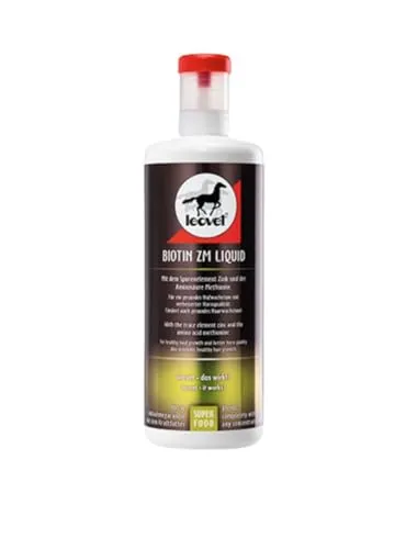 Leovet Biotin ZM flüssig 1 l - Hufpflegemittel für gesundes Hufwachstum und verbesserte Hornqualität, ideal für Pferde und Ponys.