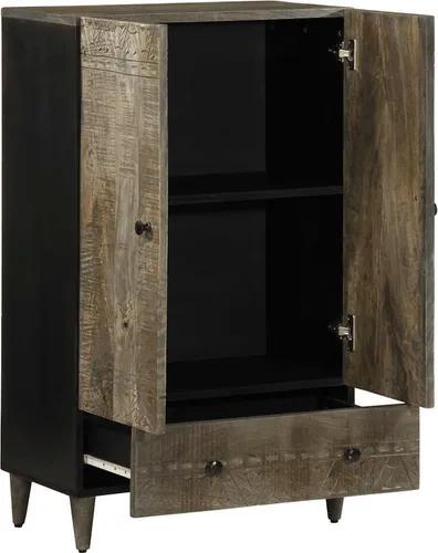 vidaXL Highboard aus Massivholz Mango, 60x33x110 cm von vidaXL