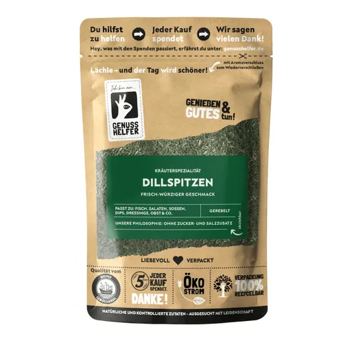 Dillspitzen, gerebelt Bremer Gewürzhandel, 40g
