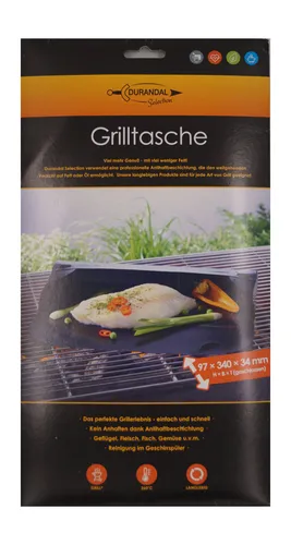 Grilltasche Durandal Selection Antihaft Grillschale Grillmatte