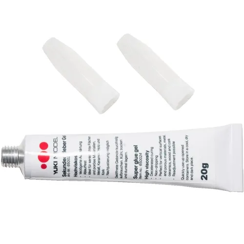 Sekundenkleber (Cyanacrylat), 20 g Gel tropfrei - Korallenkleber