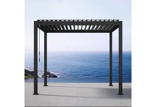 Produktbild MIRADOR Pergola 111 Deluxe 3x3 m Aluminium Anthrazit