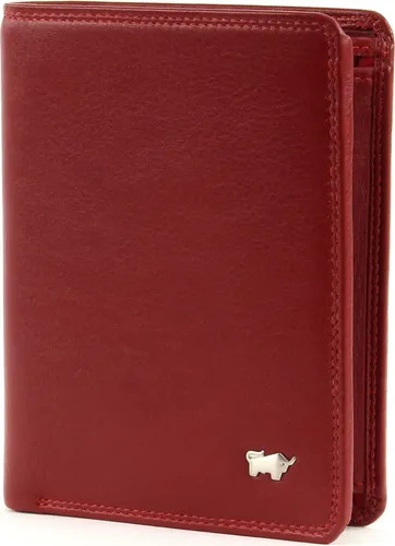 Braun Büffel Golf Hochformatbörse mit Reißverschlussfach - Elegantes Portemonnaie aus hochwertigem Rindsleder, ausgestattet mit zahlreichen Fächern für Karten und Geld, inklusive einem praktischen Reißverschlussfach.