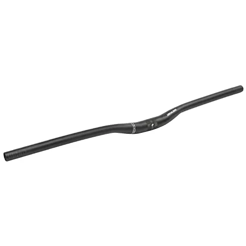 Zoom MTB Rise Lenker, aus Aluminium, Höhe 20 mm, 780 mm, Mattschwarz, 20/780 mm