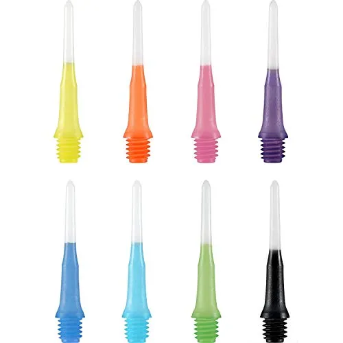 LSTYLE Dartspitzen: Original Lippoint - Soft Tip Dart Points - 2BA Gewinde - Reguläre Länge - 2 Tone Blue