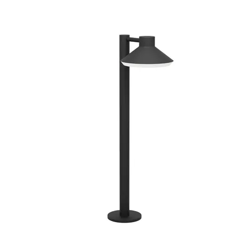 EGLO LED Outdoor Stehlampe Ninnarella - Stilvolle Gartenbeleuchtung - Lampen – Witterungsbeständige Stehlampe im Skandi-Stil mit warmweißem Licht, ideal für Eingangsbereiche, Gärten und Terrassen. Inklusive GU10-Leuchtmittel, IP44 Spritzwasserschutz.