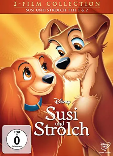 Susi und Strolch 1+2,2 DVDs: Disney Classics + 2. Teil