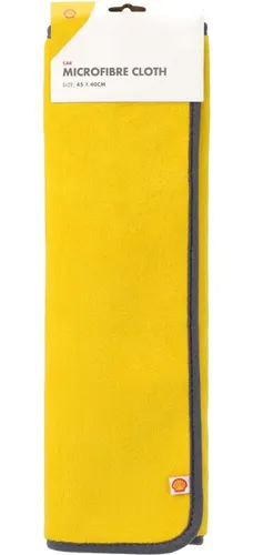 Shell Mikrofasertuch für Auto und Glasreinigung