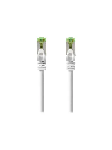 N CCGP85420WT100 - 10m Cat.7 Patchkabel, hochgeschirmt für optimale Netzwerkgeschwindigkeit bis 10 Gbit/s, weiß