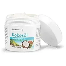 Kokosöl-Gesichtscreme - 100 ml - Ganzkörperpflege mit intensiv feuchtigkeitsspendender Wirkung durch Bio-Kokosöl. Zieht schnell ein und sorgt für samtweiche Haut mit einem zarten Kokosduft.