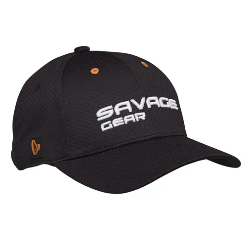 Savage Gear Sports Mesh Cap One Size Black Ink - Angelcap, Cappy, Angelmütze