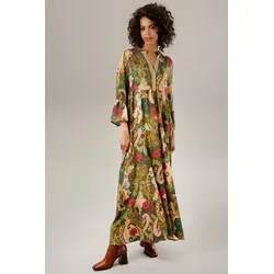 Aniston CASUAL Maxikleid mit Blumen- und Paisley-Druck von Aniston