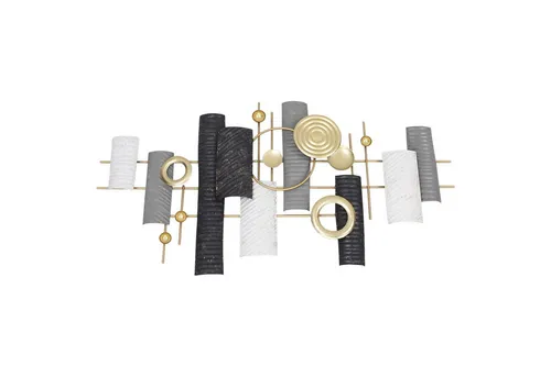 3D Metall Wanddeko 
