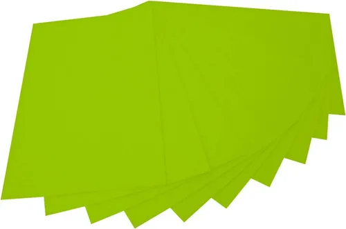 folia Bastelfilz (B)200 x (H)300 mm 150 g/qm hellgrün 10 Stück