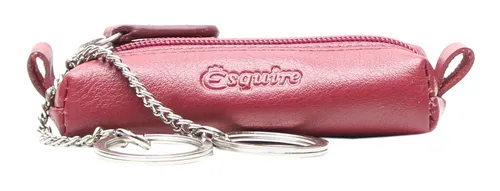 Esquire Duo Key Case Schlüsselmäppchen Red weinrot Neu