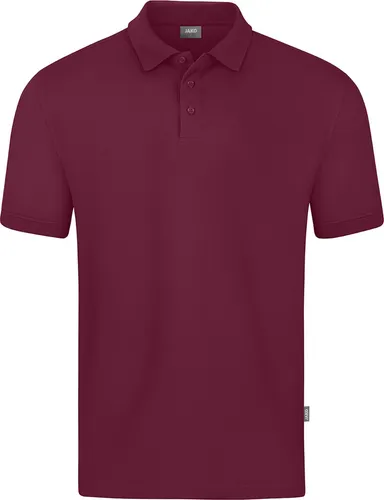 JAKO Men Polo Doubletex Maroon XL - Hochwertiges Poloshirt - Poloshirt aus DOUBLETEX Piqué mit VORTEX Garn Technologie, 60 °C waschbar und ideal für Industriewäsche, perfekt für den professionellen Einsatz.