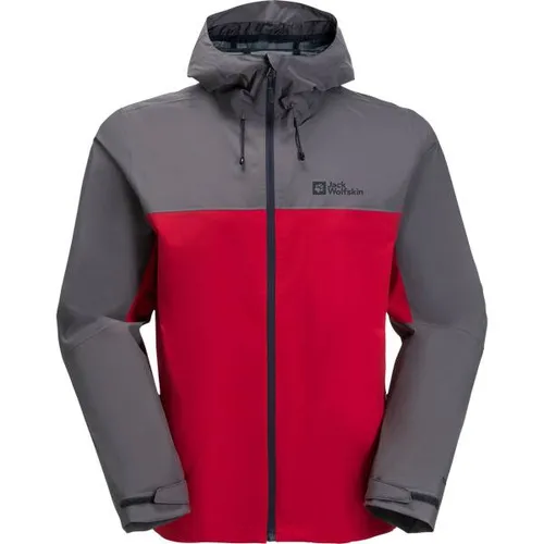 JACK WOLFSKIN Herren Funktionsjacke WEILTAL 2L JKT M in rot von Jack Wolfskin