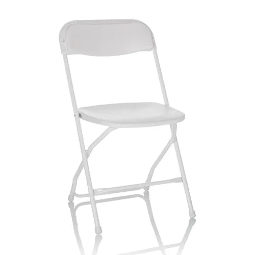 hjh OFFICE Klappstuhl TUDELA XXL W – bis 190kg belastbar - Bürostuhl und Faltstuhl in einem: Ideal für Indoor und Outdoor, robust und wasserabweisend. Leicht transportierbar dank Easy-Fold-Gleit-Mechanik, perfekt für Gartenpartys oder als zusätzliche Sitzgelegenheit.