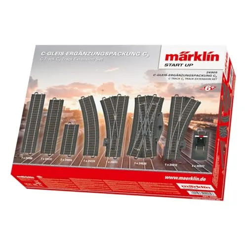 Märklin Start Up 24905 C-Gleis-Ergänzungspackung C5, Spur H0
