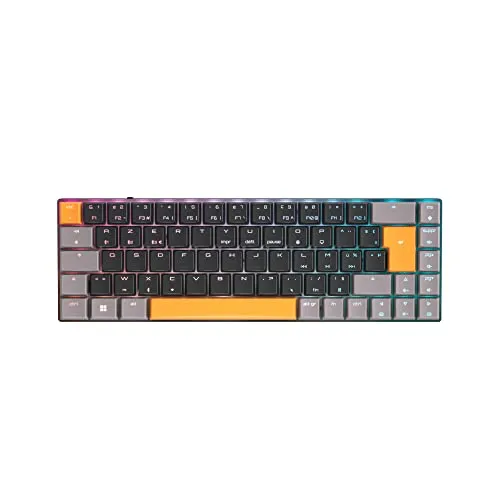 CHERRY MX-LP 2.1 Compact Wireless - Kabellose Gaming-Tastatur - Tastaturen mit 68 Tasten, ideal für E-Sport. Die RGB-Beleuchtung und die schnelle Triple-Mode-Connection sorgen für ein erstklassiges Gaming-Erlebnis.