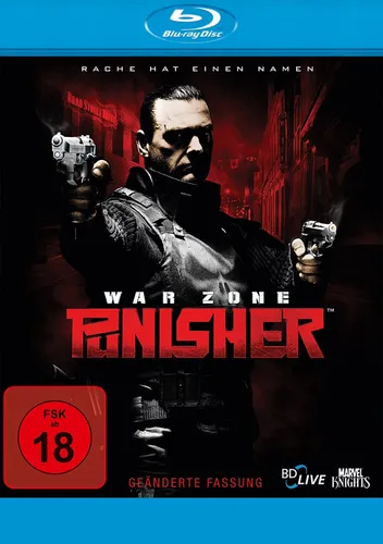 Punisher: War Zone - Rache hat einen Namen - Blu-ray Neu - Action-Thriller für Fans, hochwertige Blu-ray-Qualität mit packender Story und intensiven Action-Szenen.