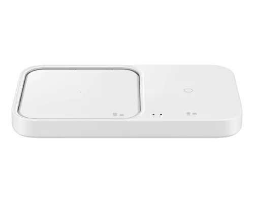 Samsung Wireless Induction Pad Charger Duo EP-P5400 - 15W Induktive Ladestation für 2 Geräte, schnelles Laden bis zu 15 Watt und effiziente Kühlung