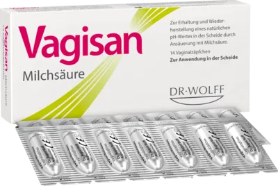 Vagisan Milchsäure Vaginalzäpfchen 14 St