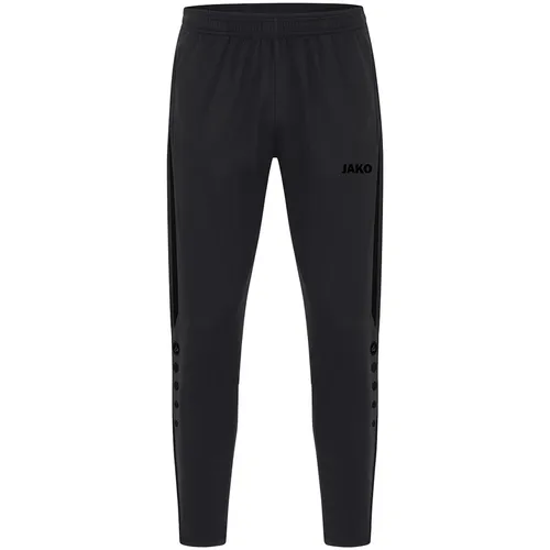 JAKO Power Trainingshose Kids schwarz, 116 Kinder - Sportliche Trainingshose mit Reißverschluss am Beinabschluss, ideal für aktive Kinder und perfekt für Training und Freizeit.