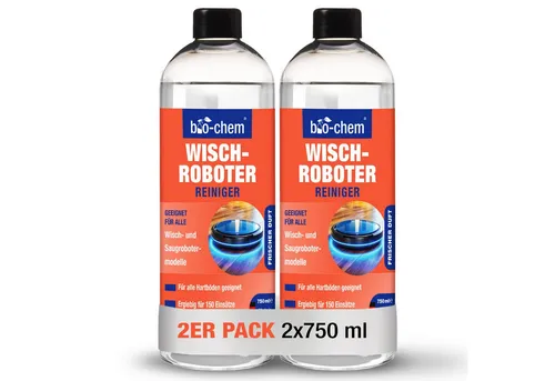 bio-chem Wischroboter-Reiniger 750ml Reinigungsmittel Konzentrat Bodenreiniger Fussbodenreiniger