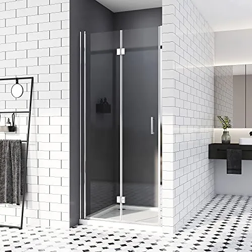 Duschtür 100 cm Nischentür 180° Faltwand aus 6mm NANO ESG Glas