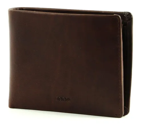 Joop! Loreto Philipos Geldbörse mit RFID Schutz - Elegante Leder-Geldbörse in Braun mit 10.5 cm und sicherem RFID Schutz, ideal für stilbewusste Nutzer.