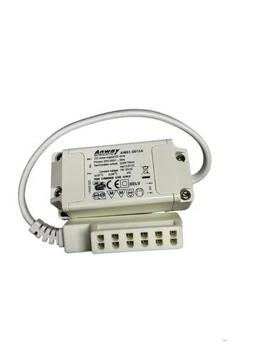 Anway Electric LED Trafo weiß Kunststoff 3x3W 700mA 12,5V IP20 AC/DC 230V 12V