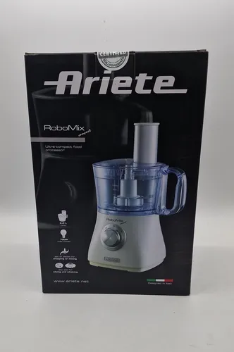 Ariete 1769 Robomix Compact Küchenroboter - Küchenmaschinen mit 500 W Leistung, 2 Geschwindigkeiten und Pulse-Funktion für vielseitige Anwendung in der Küche.