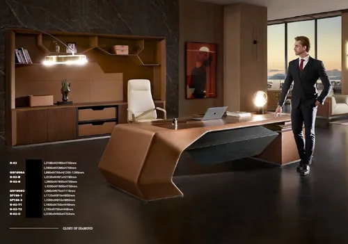 Designer Büro Set 3tlg. Regal Tisch Schrank - Elegantes 3-teiliges Büroset mit modernem Design, bestehend aus Regal, Tisch und Schrank. Ideal für effizientes Arbeiten und stilvolle Raumgestaltung.