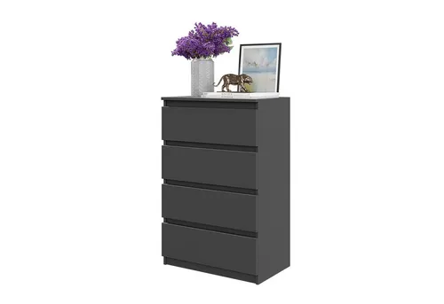 Furnica Kommode GABRIEL 4 Schubladen in grau von Furnica