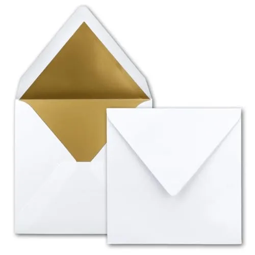 quadratische Brief-Umschläge